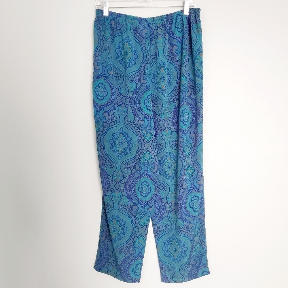 NEW Vintage Victoria's Secret Teal Blue Pajama Set - Picture 5 of 5